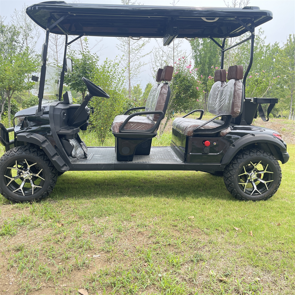 Four-Wheeled Scenic Tour Sightseeing Golf Car EV Vehicles Hotel Ferry Car Campus Reception Golf Cart