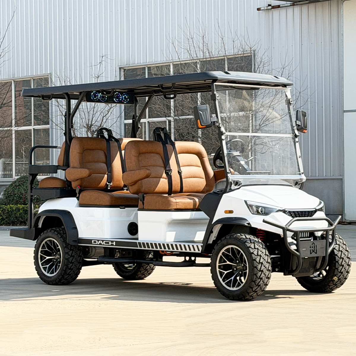 New Popularity Electric Golf Cart 6 Seater Golf Buggy DC-H-F4+2 Golf Car