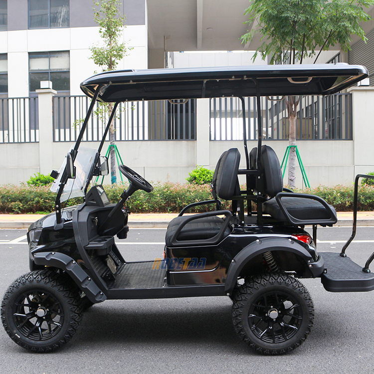 Robetaa Cheap Gas Powered Golf Carts Electric Hunting Buggy Golf Cart 48v