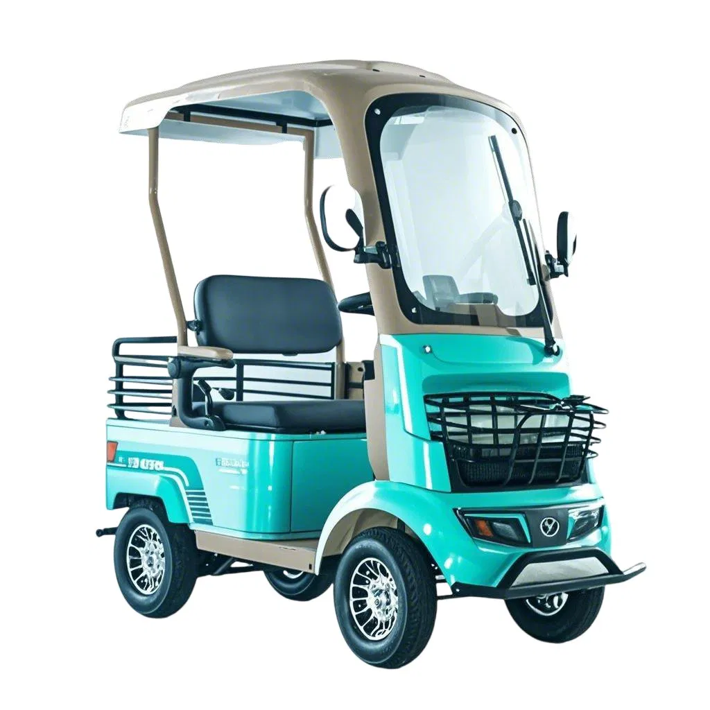 Eco-Friendly and Energy-Efficient Quiet Operation Greenhouse Transportation Industrial Park Transportation Golf Electric Vehicle Electric Golf Cart
