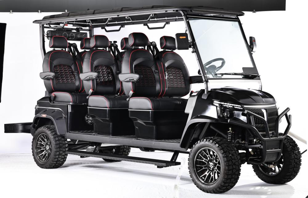 Electric Golf Cart Luxury 6 Seater VIP Hotel Resort Airport
