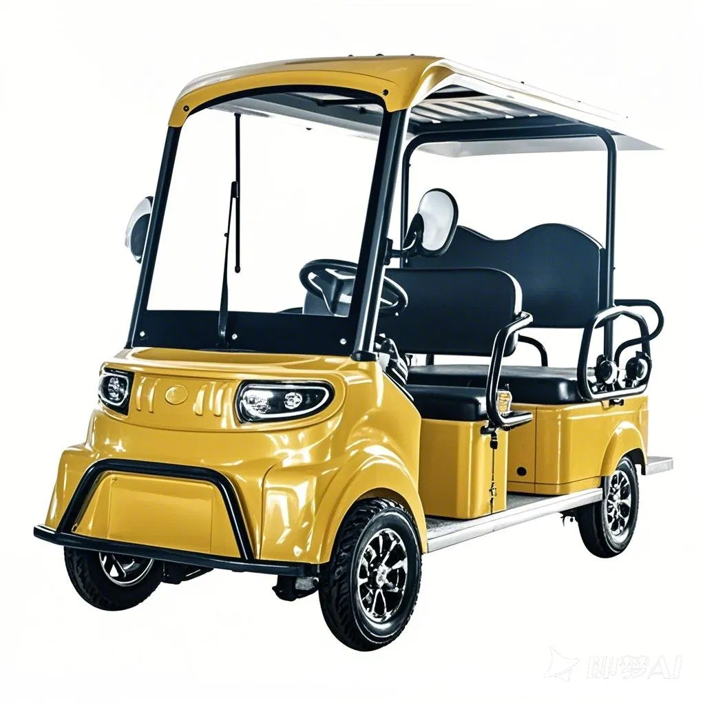 After-Sales Service Guarantee Eco-Friendly and Energy-Efficient Industrial Park Patrol Mobile Vending off Road Golf Cart Electric Golf Cart