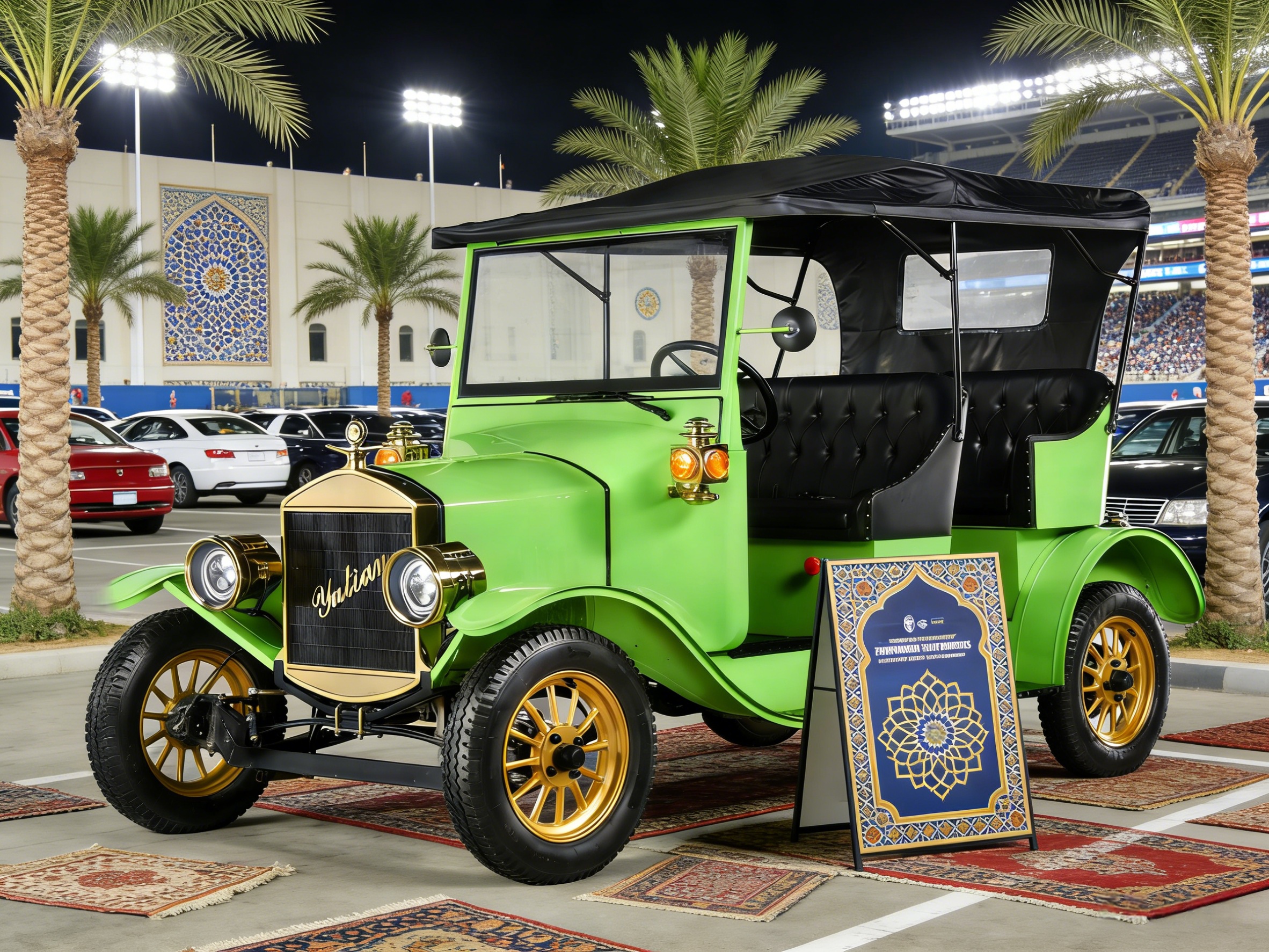 E-mark CE COC EEC Certified Classic Electric Golf Cart | Custom Vintage Sightseeing Car for Airport Hotel Resort
