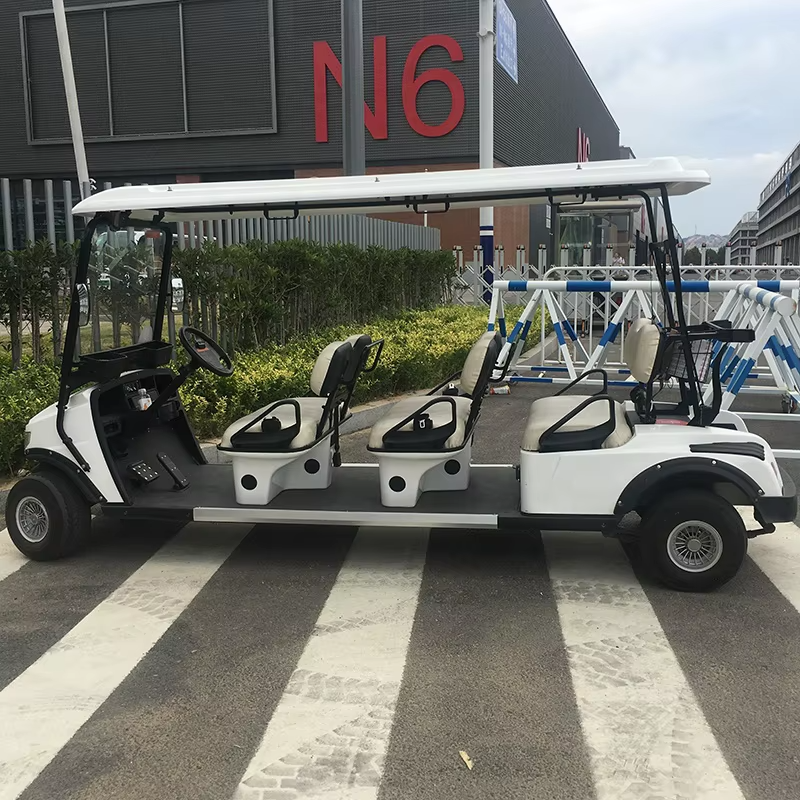 Most Popular 6 Seat Lithium Golf Cart With 6 Passenger Capacity Manufacture's Competitive Price Sightseeing Car