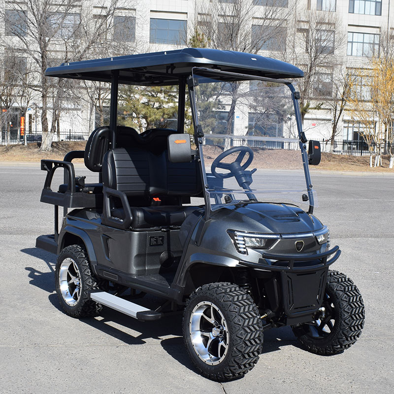Factory Direct New Energy Four-Wheel Electric Golf Carts Mini Sightseeing Vehicles 48V/72V 30-50Km 60-80km Range 3-4 Seats