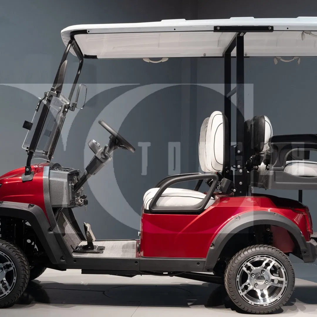 Customize Low Noise Golf Buggies 4 Seater Electric Golf Cart/Buggy for Residential Community Patrol