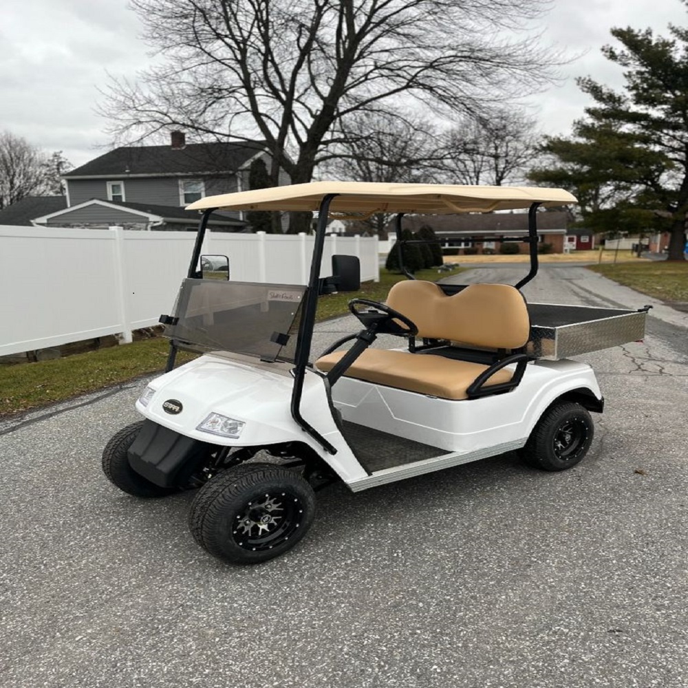 High Performance Off-road Electric Sightseeing 4 Seater Golf Cart with 72V Powerful Motor for Golf Courses Resort Transportation