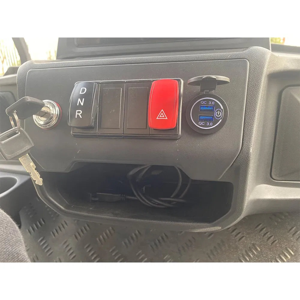 Electric Senior Community and Reserve Patrol Golf Cart with 70-90km Range Aluminum Frame Safe Design