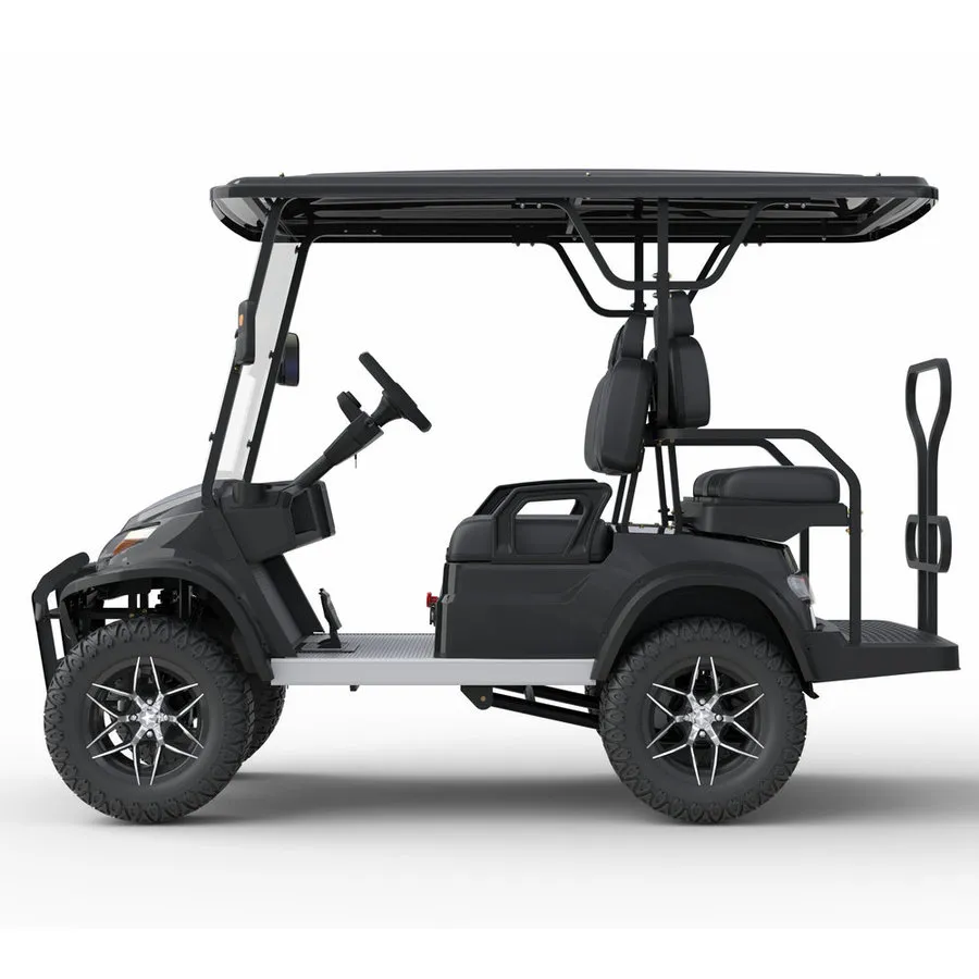 Custom High-Torque Motor 4 Seater Small Adults Electric Golf Cart for Large Industrial Parks