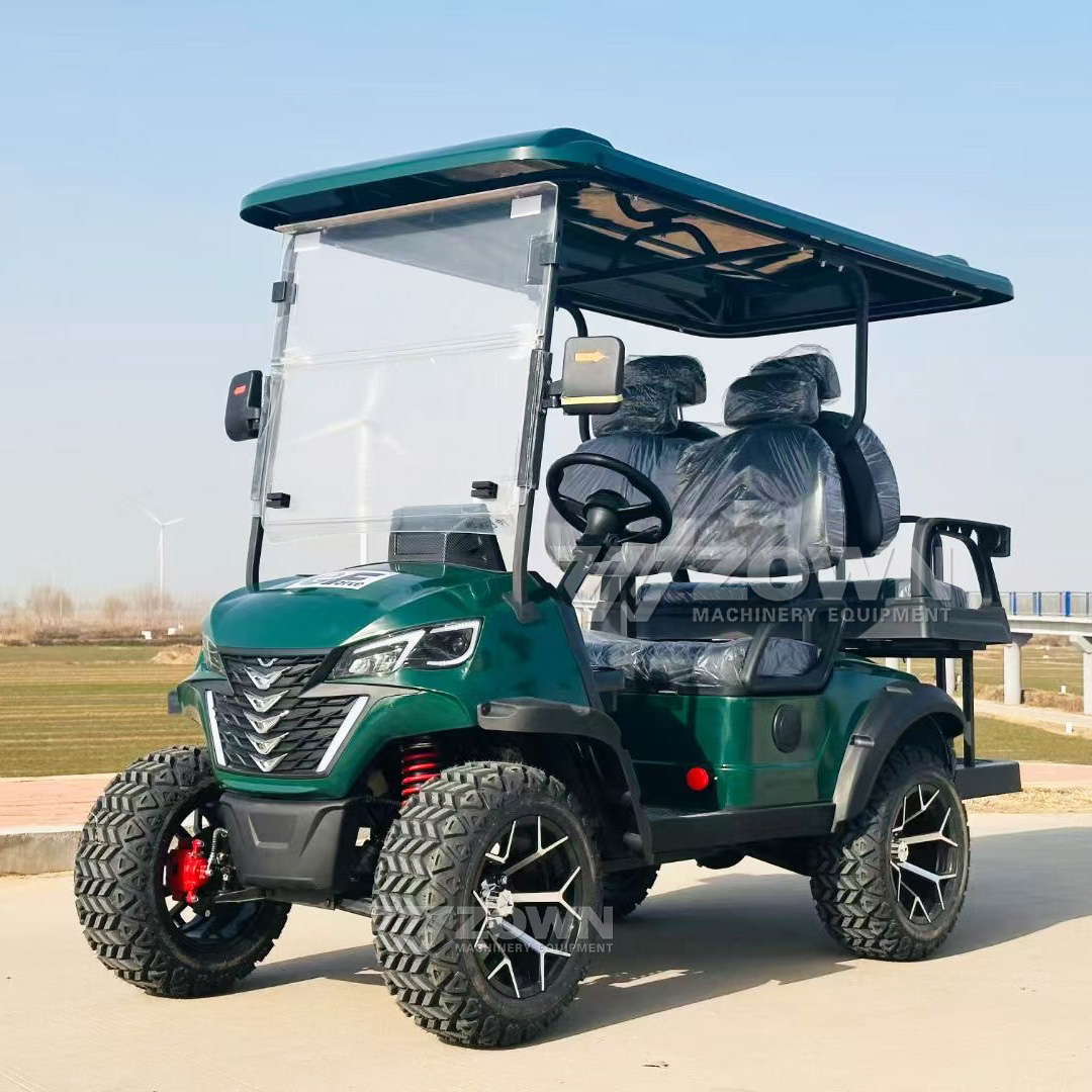 China Wholesale ZOWN Electric Golf Cart Battery Voltage Customization 48V CE Certified 30-50Km/h 90km Driving Mileage