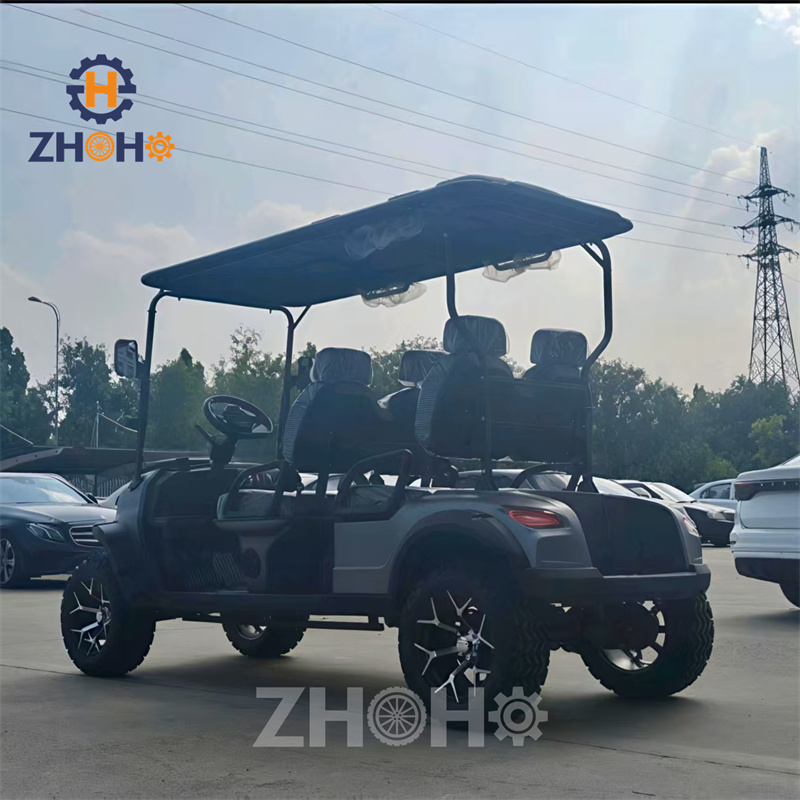 All-in-One Smart Golf Cart Intelligent Steering Touch Screen Media 4 Seater Design Golf