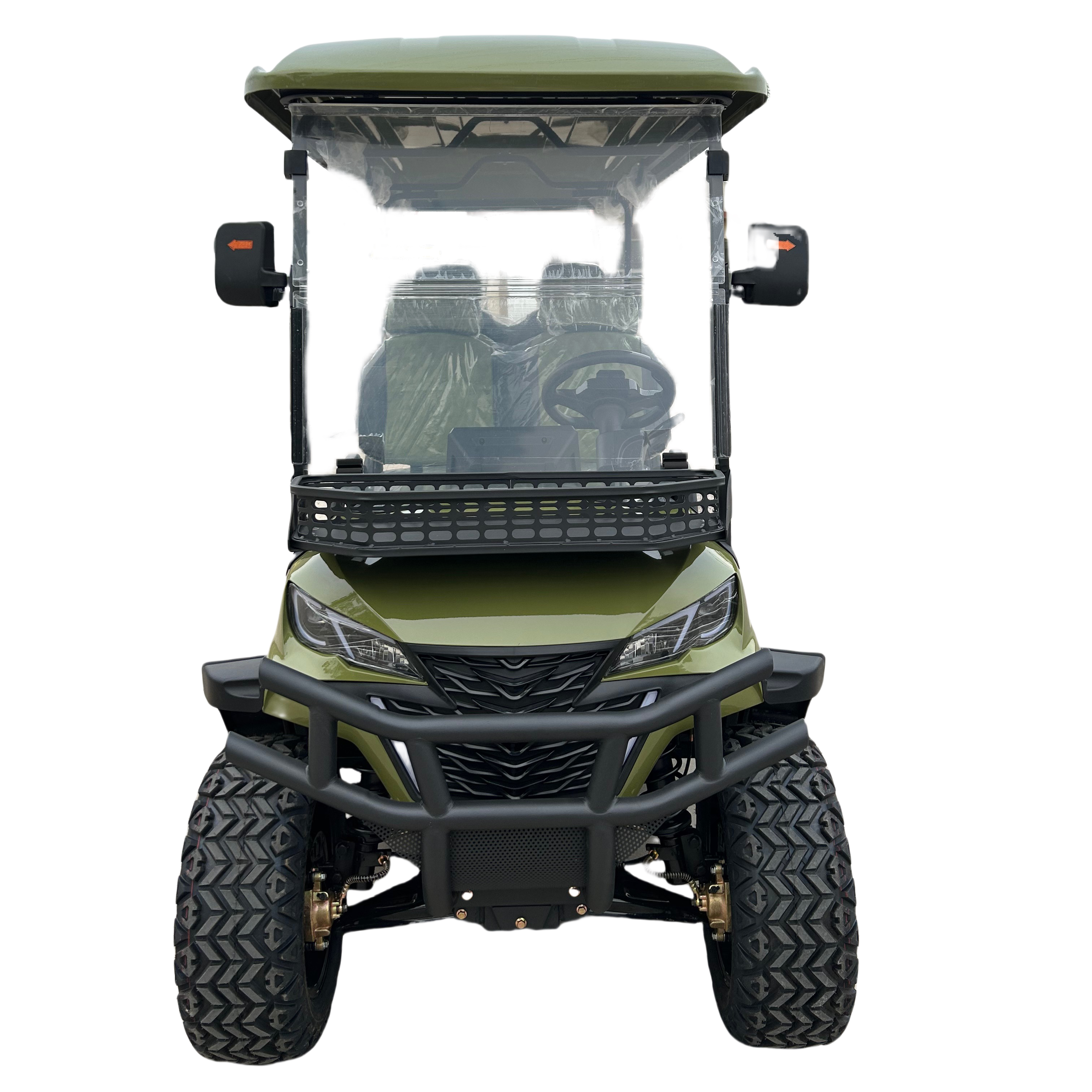Strong Power Off-Road 6 Seater Golf Cart Lifelong Service Electric Vehicle for Golf Club Electric Buggy for Airport and Hotel