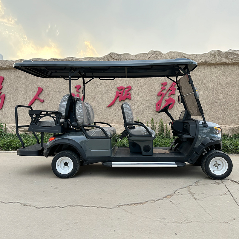 2026 Factory Luxury Electric 6-Seater Golf Cart Customizable High-End Lithium Battery Intelligent 510kg Load Capacity 90km Cart