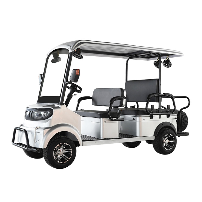 Anti-Slip Pedals Quiet Operation Exhibition Service Community Sightseeing Retro Electric Car Electric Golf Cart