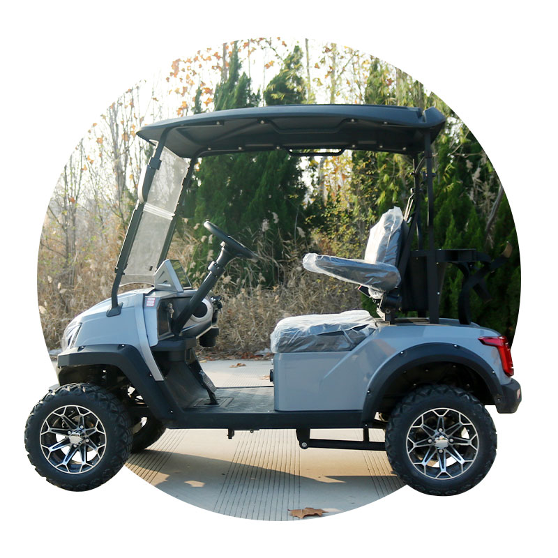 Factory Import Street Legal 48V/72V Electric Golf Car 2 Seater Lithium Off Road Lifted Hunting Golf Buggy Club Cart From China