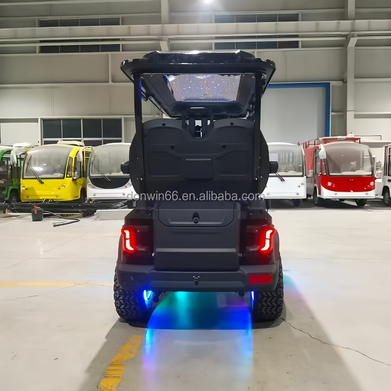 Manufacturer's Electric Golf Cart Sightseeing Vehicle Solar-powered Golf Course Vehicle