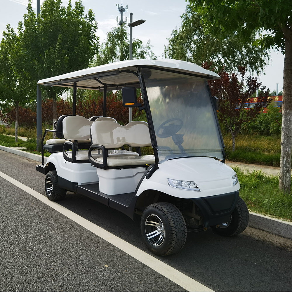 Factory Direct Sales Discount for 6-seater Electric Golf Cart Customized 48V/60V/72V Battery with CE DOT Certification