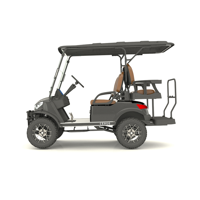 Industrial 48V/60V/72V Golf Cart for Sports Events Electric Golf Cart with Strong Hill-Climbing Ability
