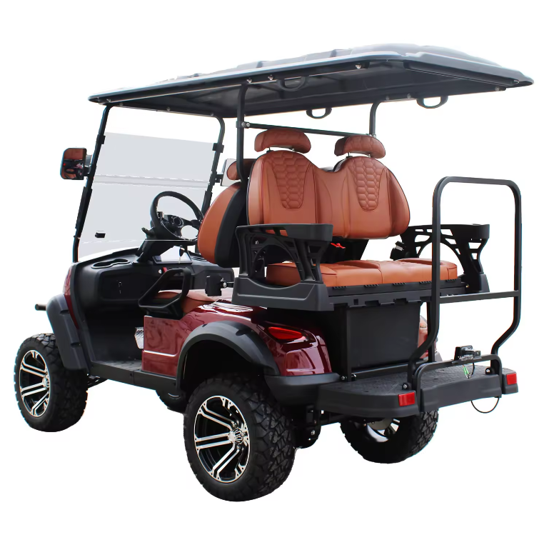 Electric Golf Cart Custom Golf Buggy 4 Seater Big Display Economical Sightseeing Tourism and Rentals