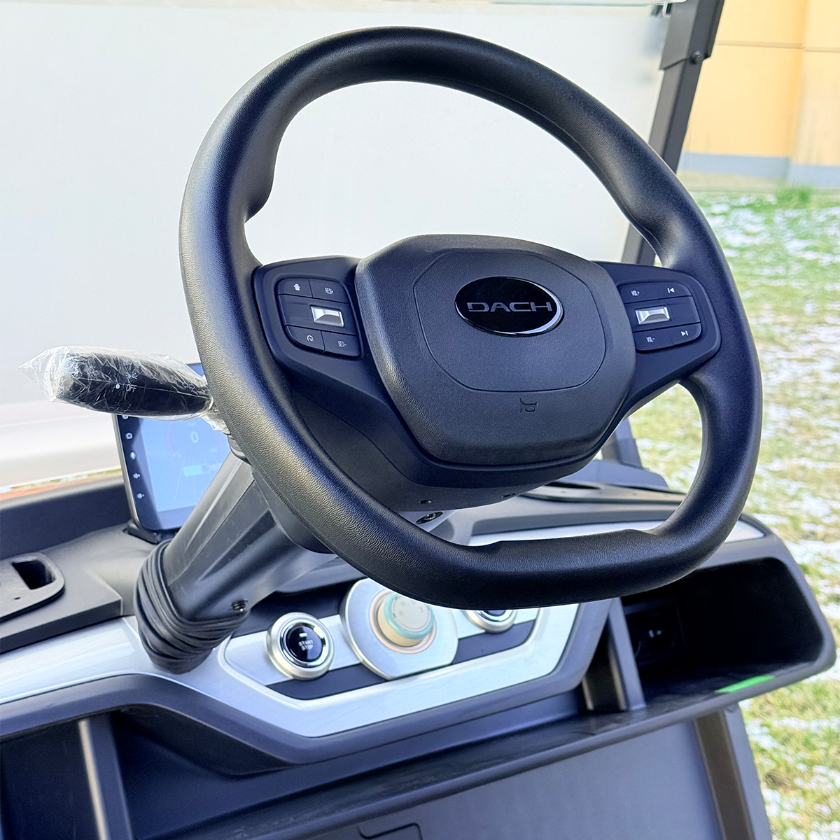 New Arrival Latest Design 6 Seater Golf Buggy Electric Golf Car DC-H-F4+2 Golf Cart Supplier
