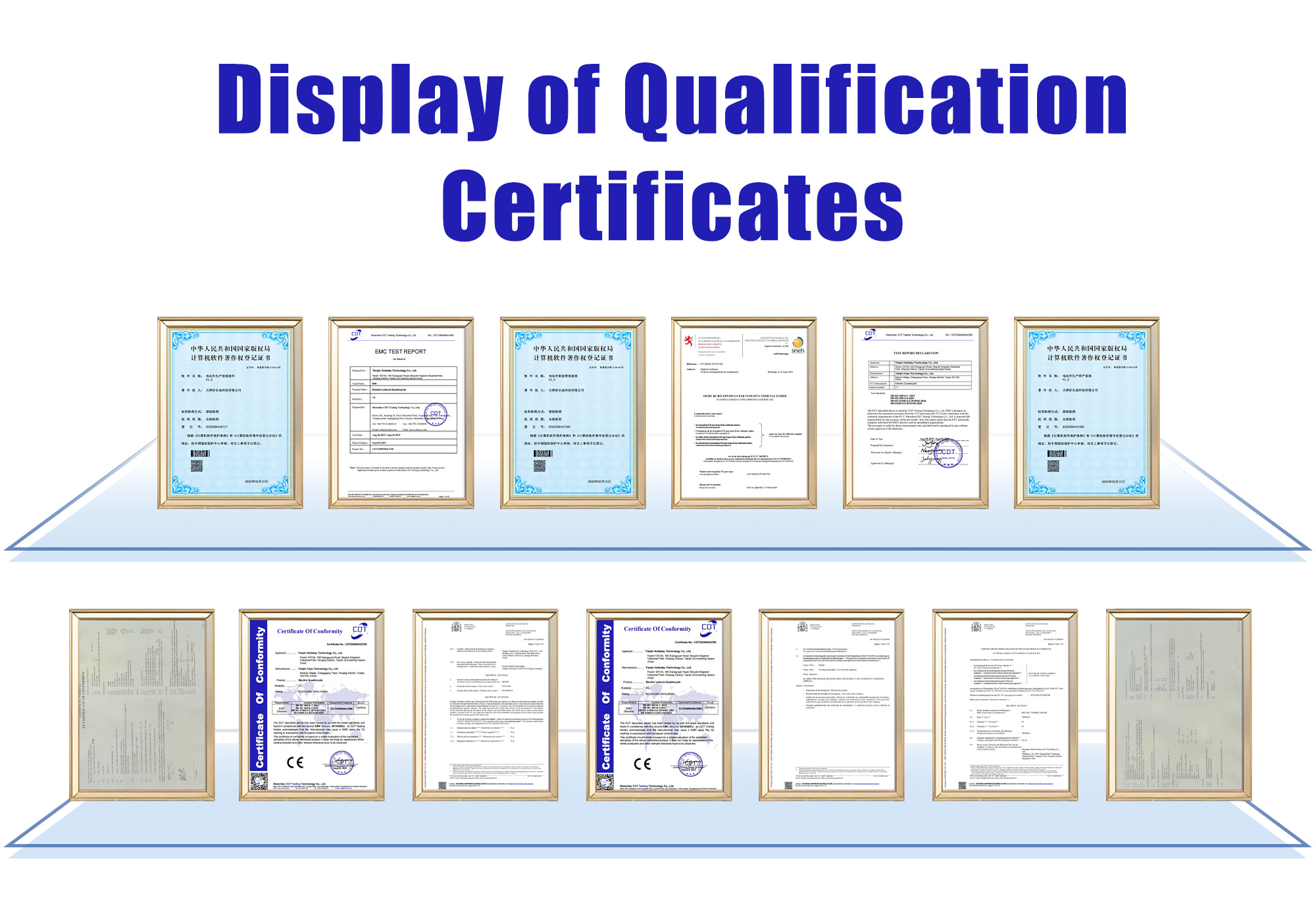 Certifications
