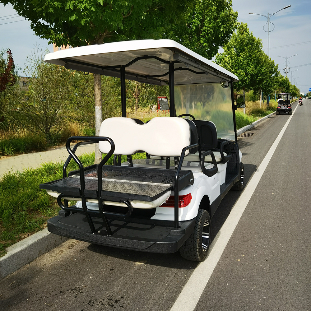 Factory Direct Sales Discount for 6-seater Electric Golf Cart Customized 48V/60V/72V Battery with CE DOT Certification