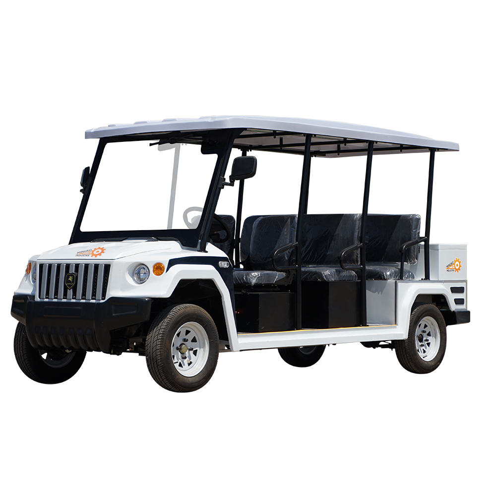 Golf Cart Patrol Vehicle Electric 4-Wheel Lithium Battery Campus Scenic Area