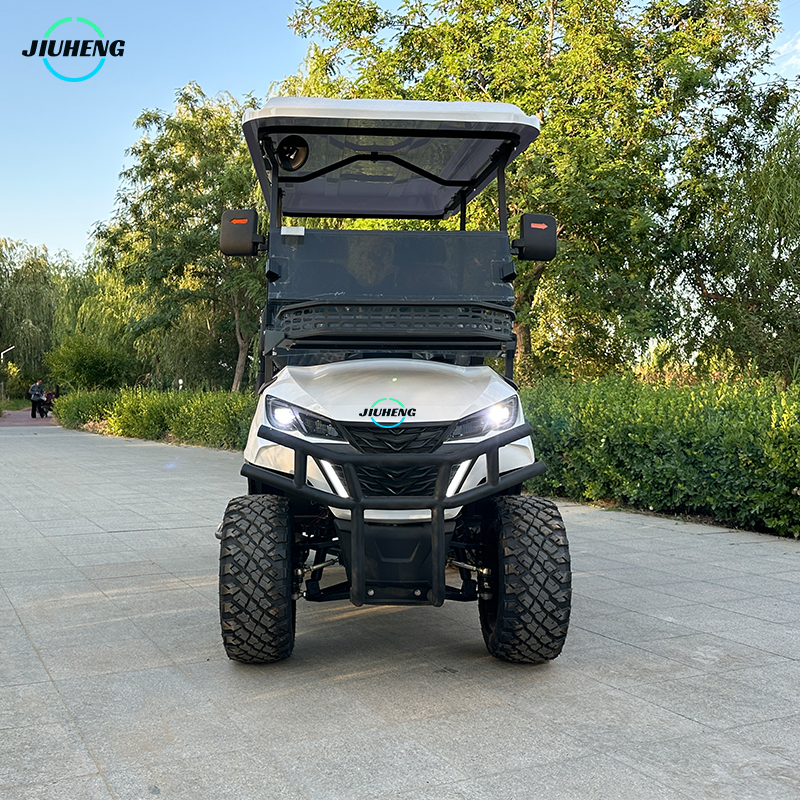 EEC Certified New 4-Seater Electric Mini Go Kart Battery Powered Adult Golf Cart 4 Passenger Capacity Sightseeing Buggy Club Car