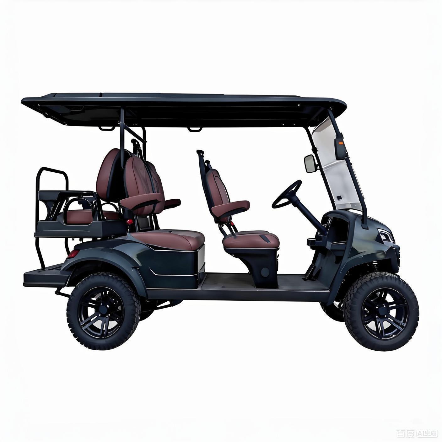 Eco-Friendly Customized Electric Golf Cart | 6-Seater Golf Buggy for Resort &amp; Golf Course