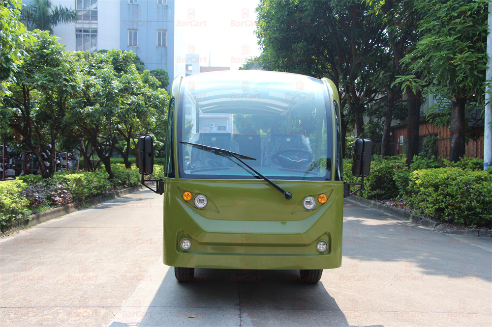 Factory Price Sightseeing Cart 8seat 11seat 14 Seats Minibus 48V Electric Sightseeing Bus Car For Hotel Resort