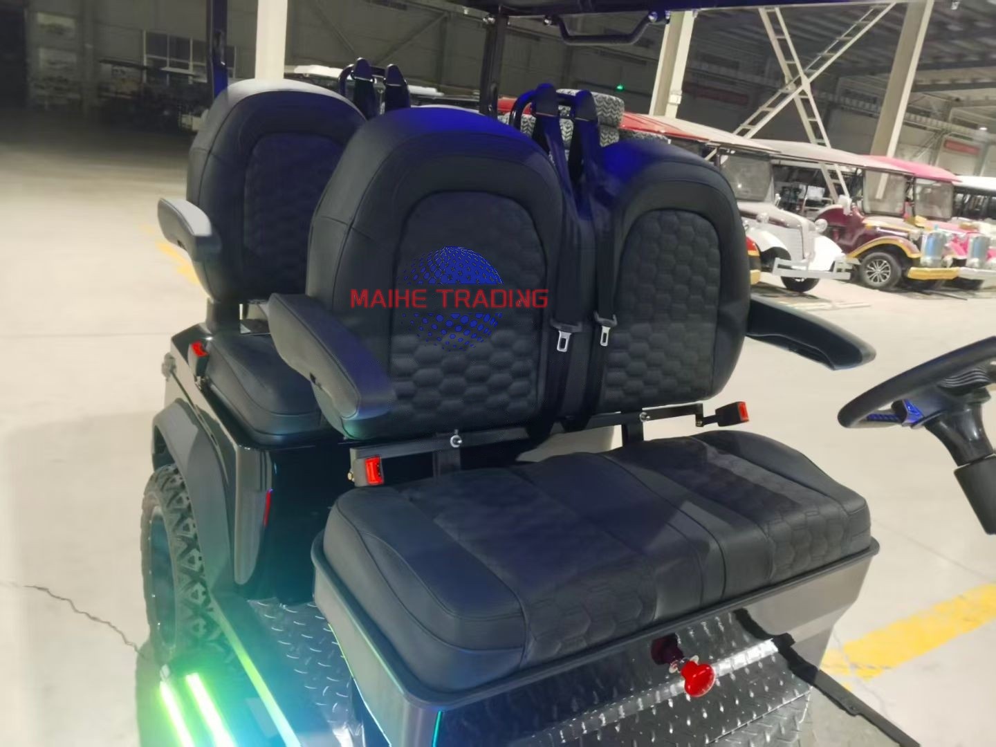 Super Discounts Street Legal 4-Wheel Electric Golf Cart with 7-8 Seats and 50-70Km/h Speed for Personal &amp; Commercial Use on Sale