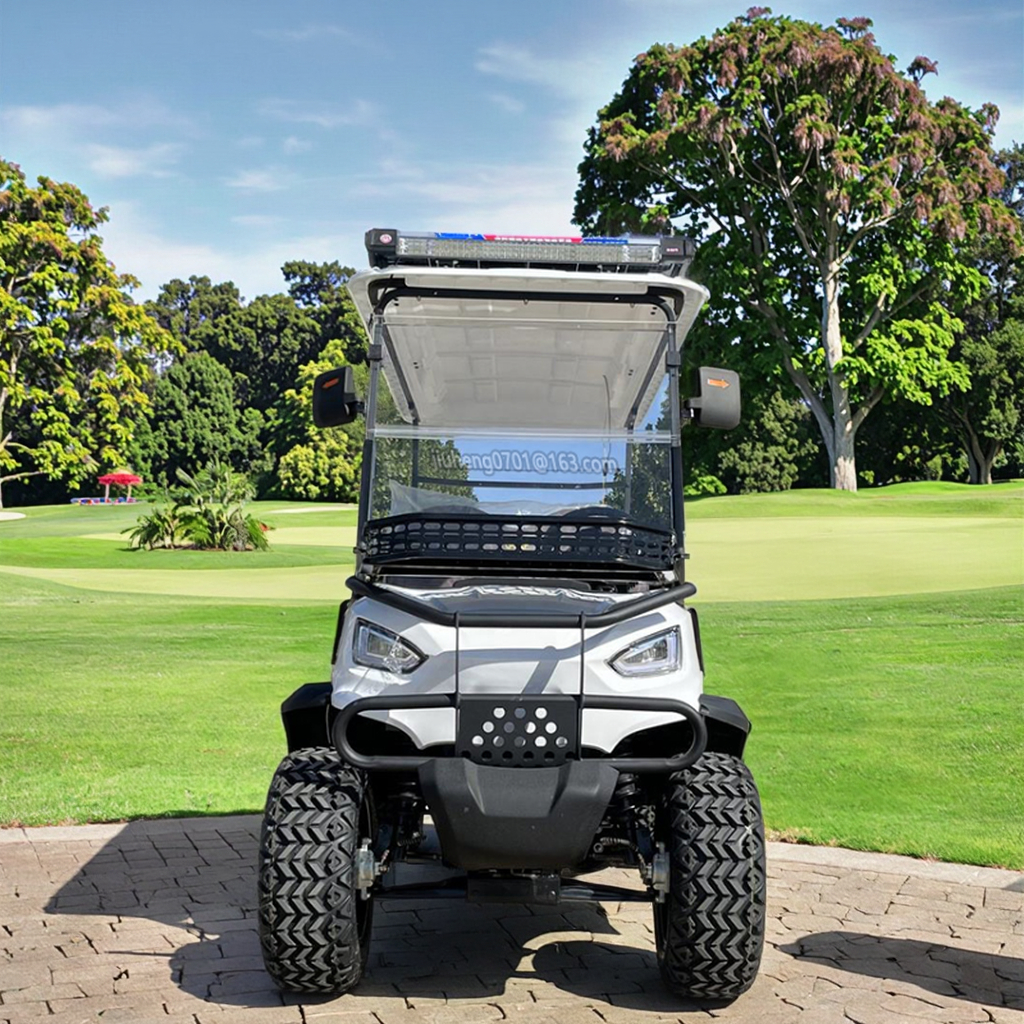 2026 Customized 72V Electric Golf Cart with CE Certificate 4 Seater Farmer's Club Sightseeing Car Powerful Electric Vehicle