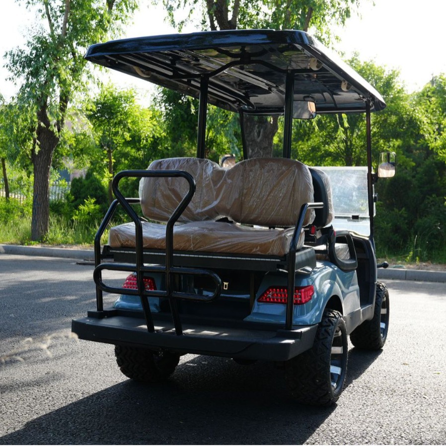 Golf Cart Source Factory Scenic Park Campus Airport Patrol Tour Off-road Electric Golf Sightseeing Car 2 Seats