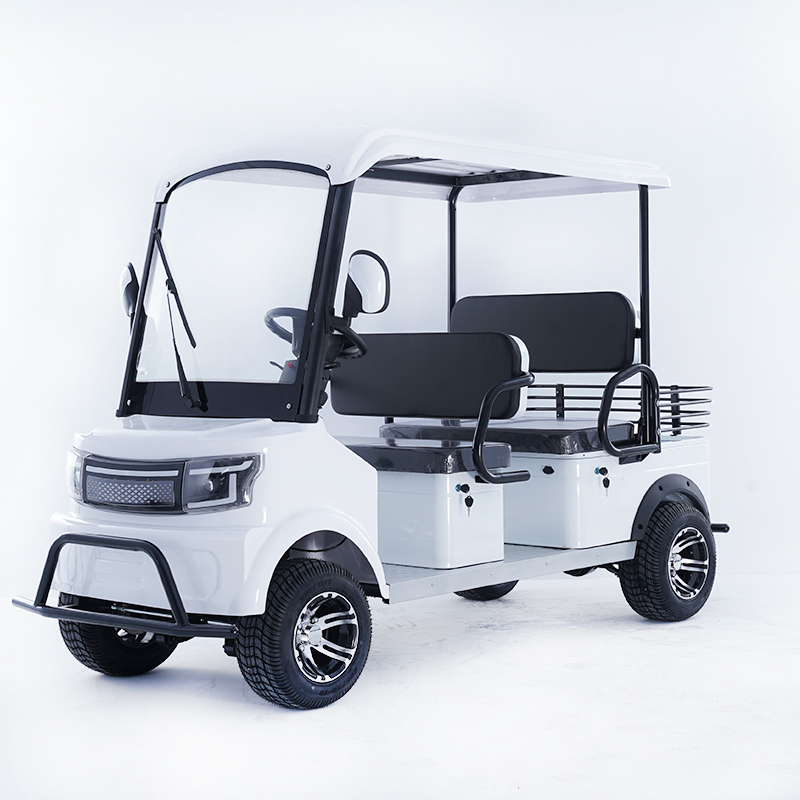 Anti-Slip Pedals Quiet Operation Exhibition Service Community Sightseeing Retro Electric Car Electric Golf Cart