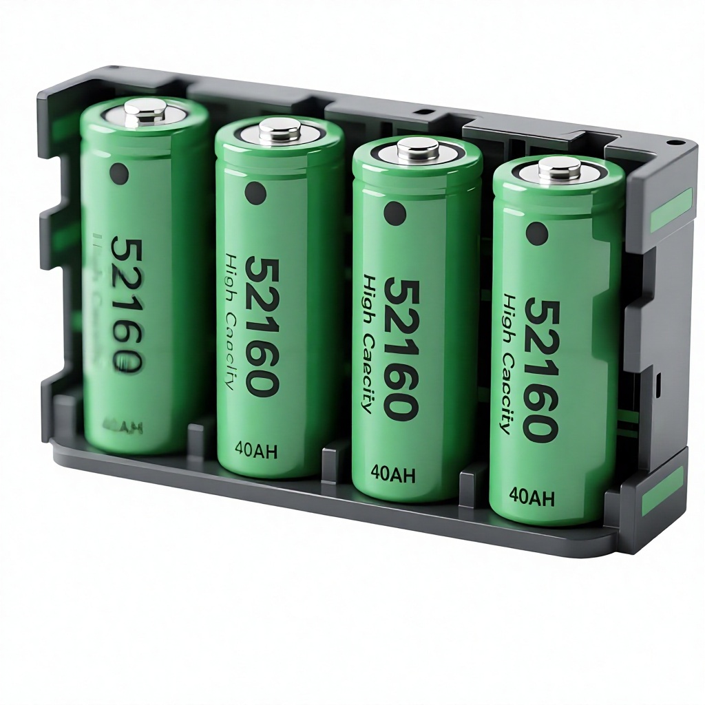 IVATL 52160 40Ah 3.2V Large Cylinder Lithium Battery for E-bike,E-Tricycle,Patrol/Golf Cart,Portable PV Station,Home Solar ESS