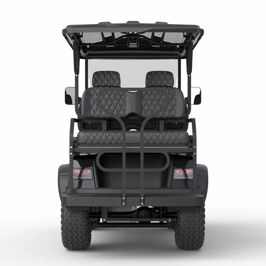 Custom High-Torque Motor 4 Seater Small Adults Electric Golf Cart for Large Industrial Parks