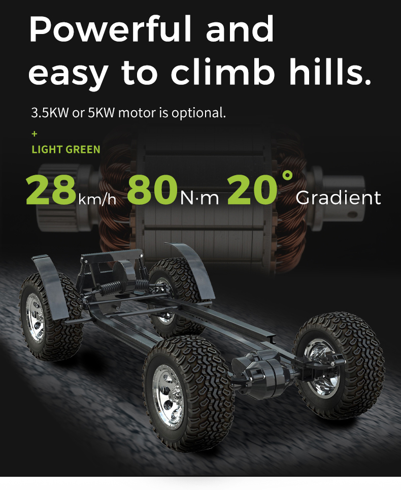 Golf Cart Car Custom Off-Road 5-6 Seater Electric Golf Cart with Lithium Battery Professionally Designed for Clubs