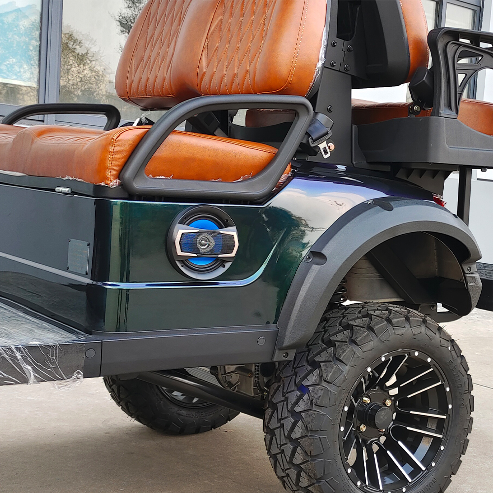 Electric 2+2 Golf Cart for Airport Services &amp; Business Events with 70-90km Range and 30-50km/h Speed