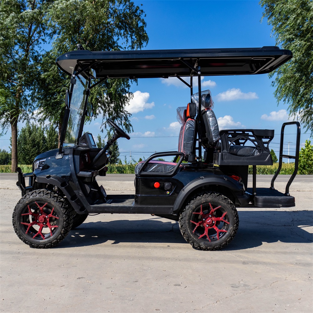 High Performance Electric Golf Cart with Customizable Road 2+2 Seaters Factory Price