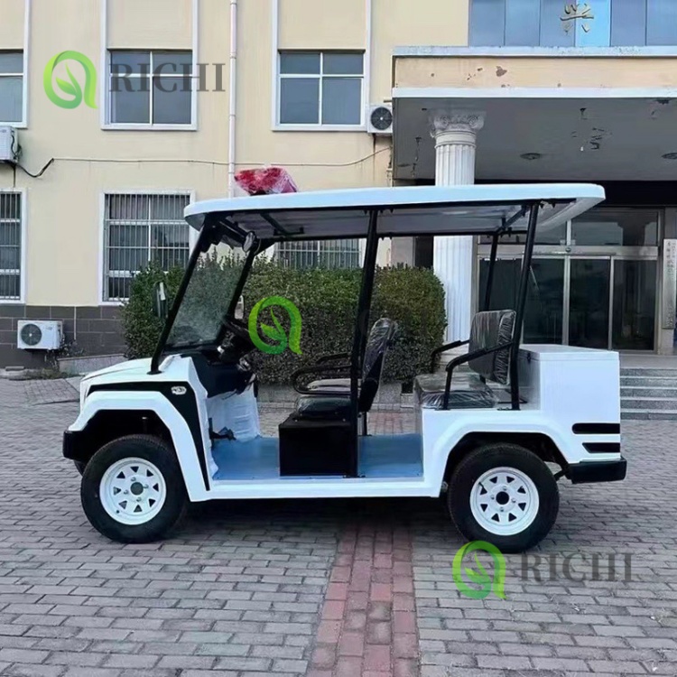 Factory Supplier's Low-Cost Lifted Electric Golf Cart Four-Wheeled Patrol Vehicle for Camouflage Sightseeing on Sale