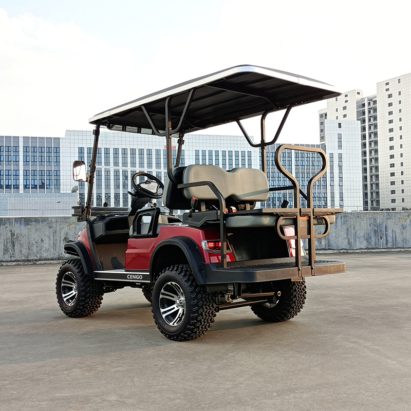Long-Range Industrial Golf Cart for Golf Courses Electric Car with Sturdy and Durable Construction