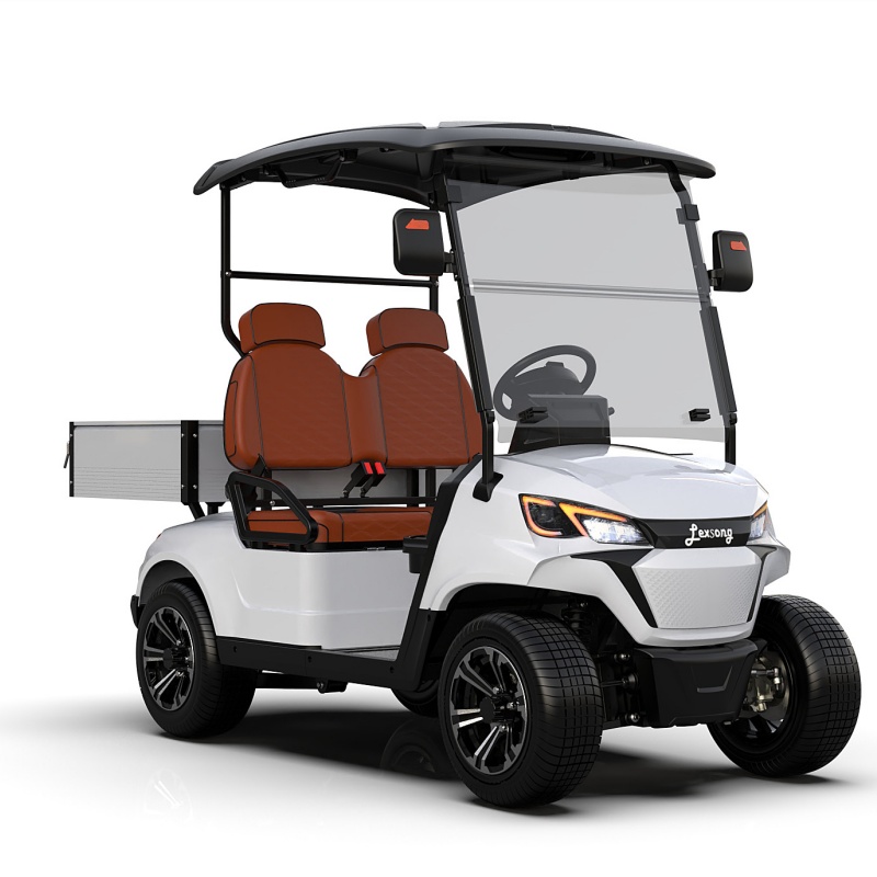 CE Certified Quiet Low Noise Electric Golf Cart 72V Lithium Battery for Resort Food and Beverage Transport Use