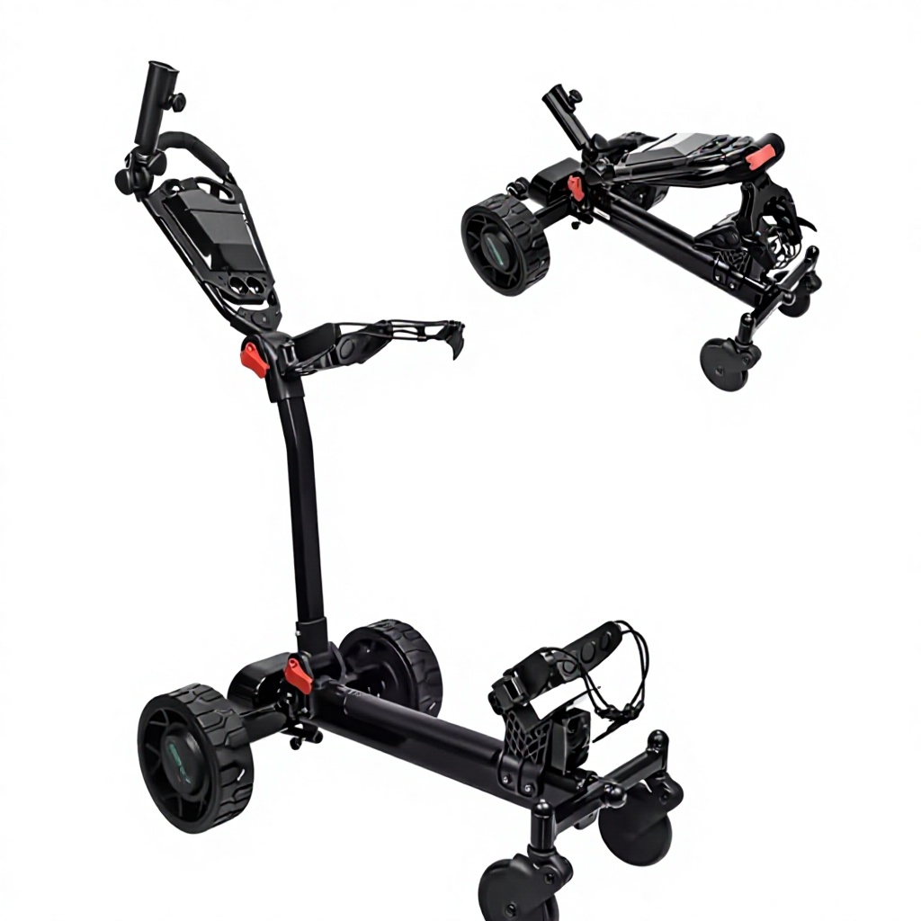 HKBG Intelligent Auto-Follow Golf Cart for Golf Course