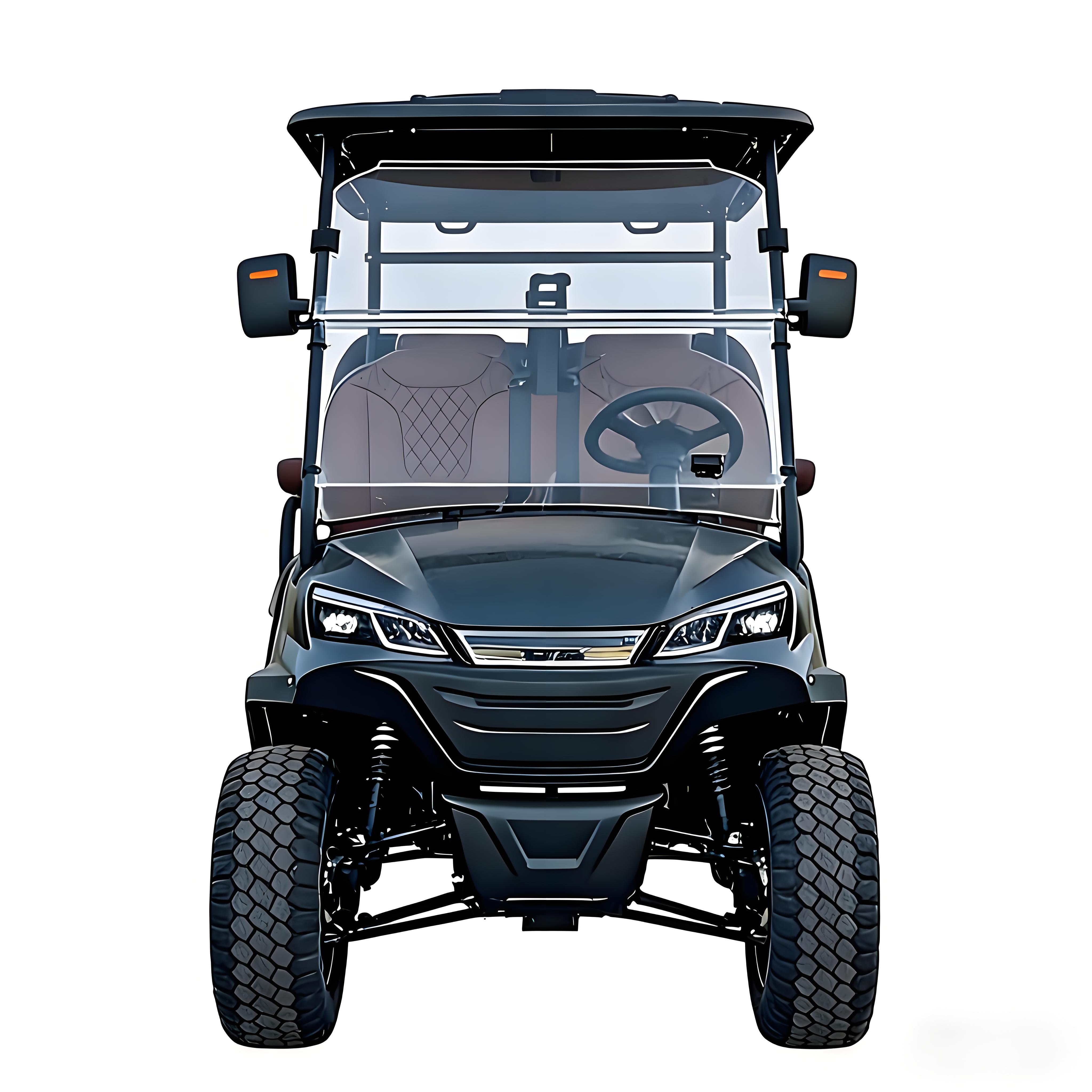 Eco-Friendly Customized Electric Golf Cart | 6-Seater Golf Buggy for Resort &amp; Golf Course