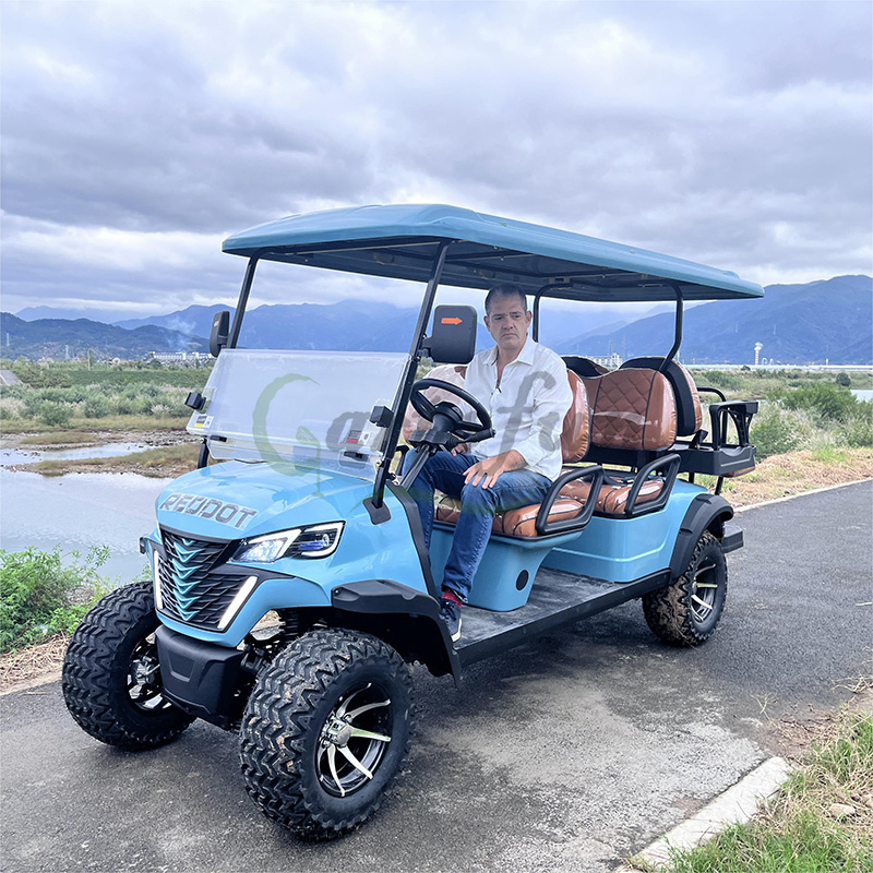 2024 China Manufacturer Factory Spot Product Community Transport Golf Cart Multiple Function Standard Colors Golf Cart