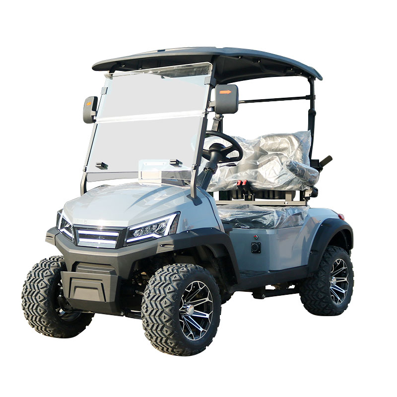 Factory Import Street Legal 48V/72V Electric Golf Car 2 Seater Lithium Off Road Lifted Hunting Golf Buggy Club Cart From China