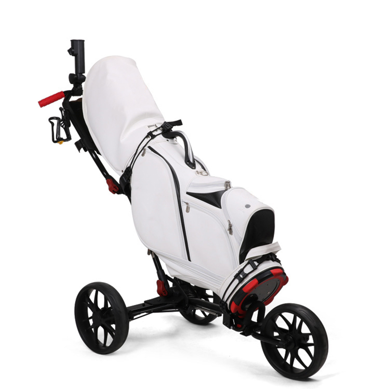 New Style ODM OEM High Quality Custom 3 Wheel Golf Push Cart Golf Trolley