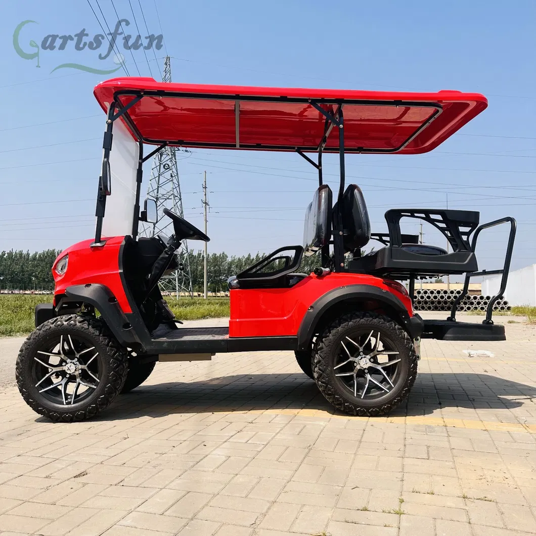 Gas Golf Cart Front View