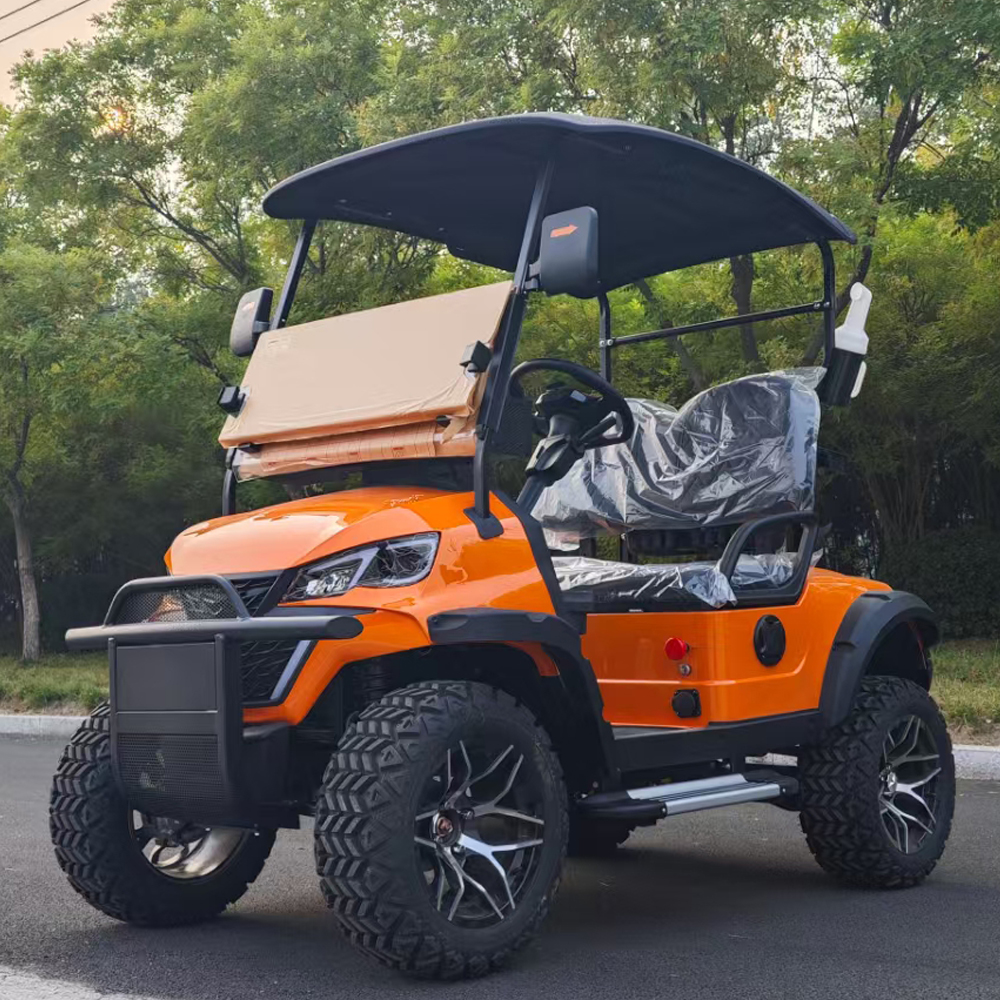 SEEWORLD High Quality Electric Golf Cart with AC Motor and Lithium Battery 2 Passengers for Hotels and Airports CE Approved