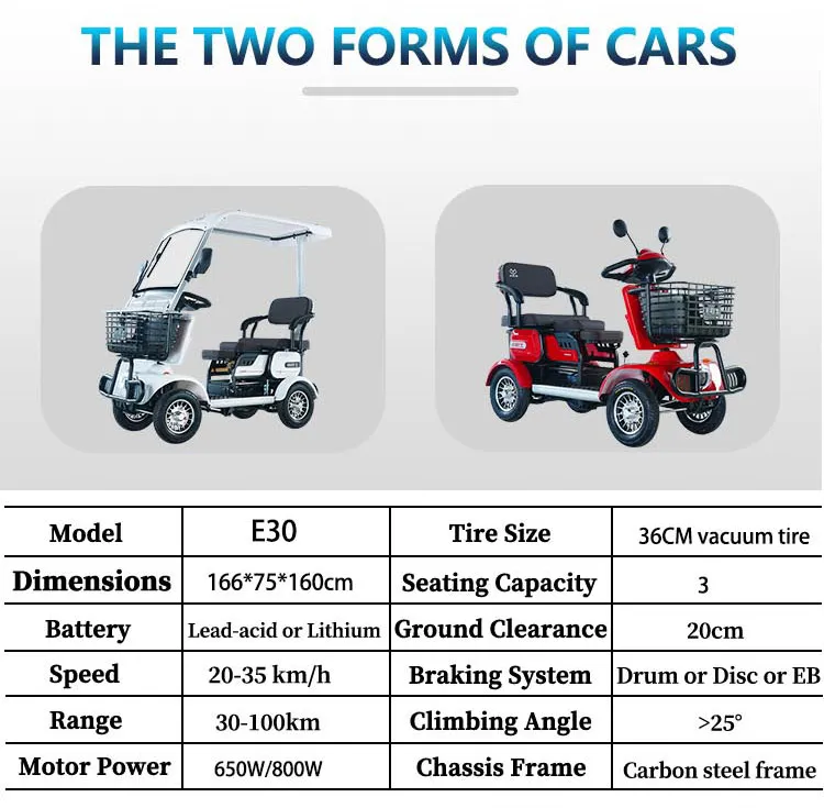 Electric Drive Eco-Friendly and Energy-Efficient Community Security Patrol Mobile Photography Dune Buggy Electric Golf Cart